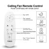 YUHAO 60 in. Indoor Farmhouse Brown Walnut Wood Ceiling Fan with Remote Control for Living Room or Patio