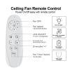 YUHAO 72 in. Indoor Black PlyWood Smart Ceiling Fan with Integrated LED, Works with Alexa/Google